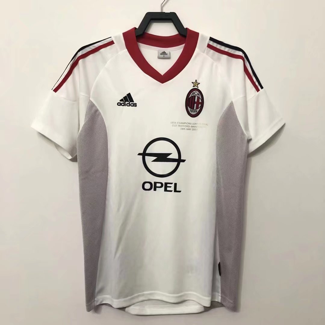 2002/2003 AC Milan Retro Away shirt : Thaï Quality - Pro Soccer Jersey