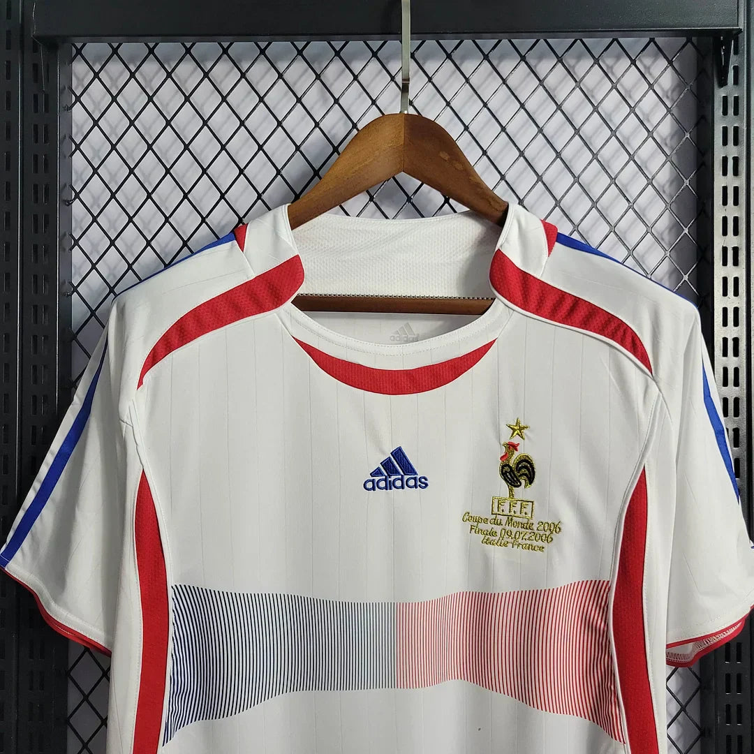 2006 FIFA World Cup France Retro away shirt : Thaï Quality - Pro Soccer Jersey