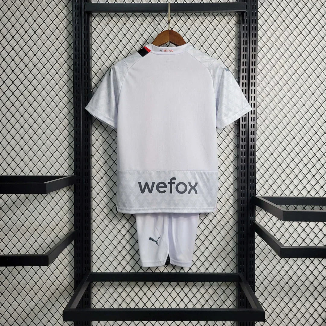 2023/2024 AC Milan away kit Kids Size : Thaï Quality - Pro Soccer Jersey