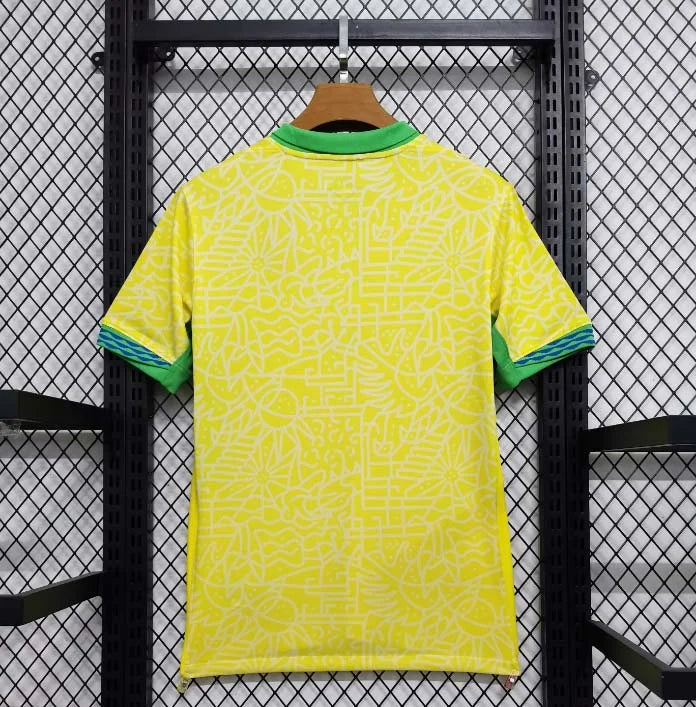 2024 Brazil Home shirt : Thaï Quality - Pro Soccer Jersey