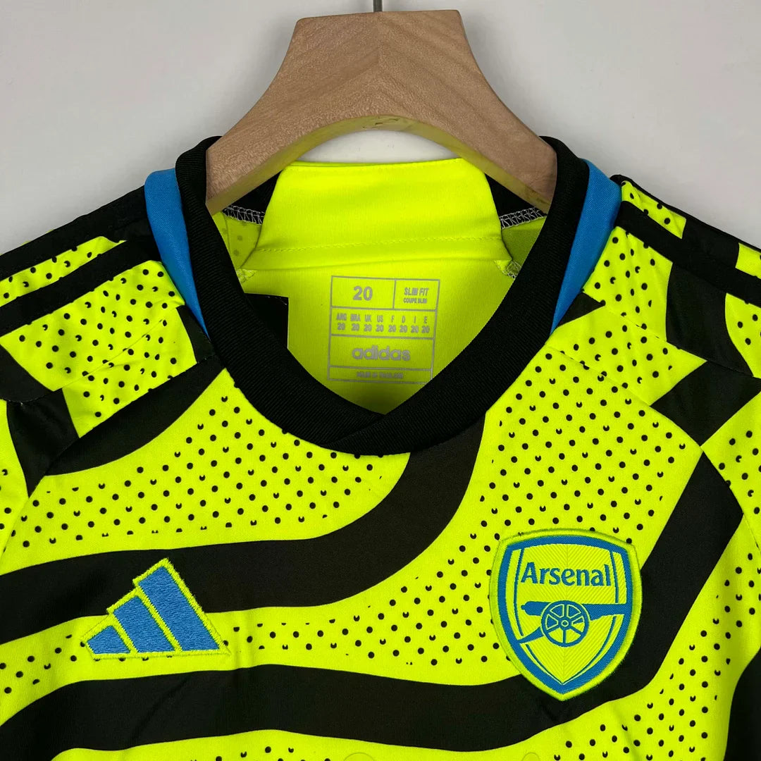 2023/2024 Arsenal FC Third Away Set Kids Size : Thaï Quality - Pro Soccer Jersey