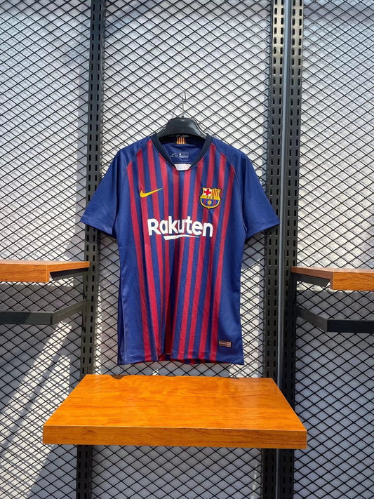 2018/2019 FC Barcelona Retro Home shirt : Thaï Quality - Pro Soccer Jersey