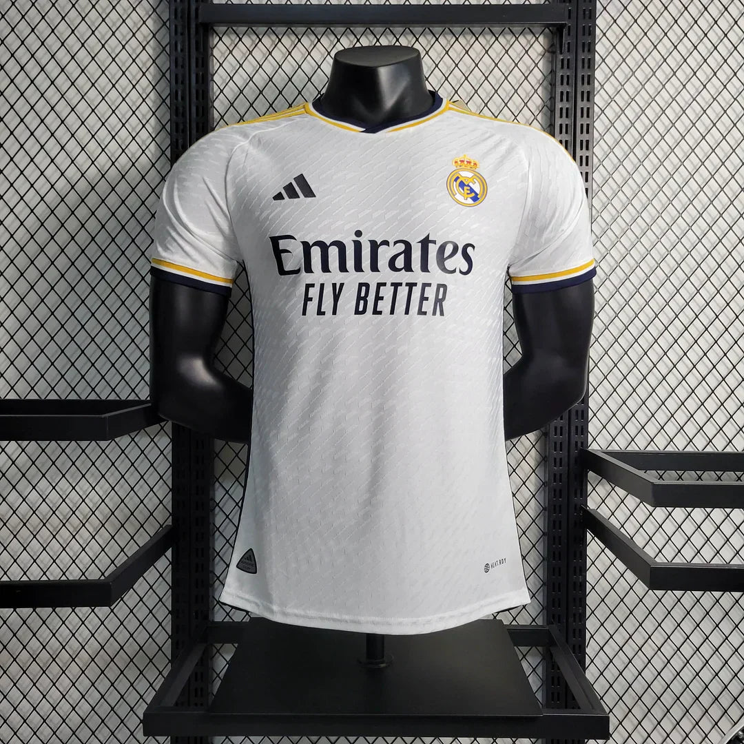 2023/2024 FC Real Madrid Home Shirt Player Version : Thaï Quality - Pro Soccer Jersey
