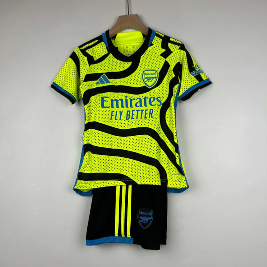 2023/2024 Arsenal FC Third Away Set Kids Size : Thaï Quality - Pro Soccer Jersey