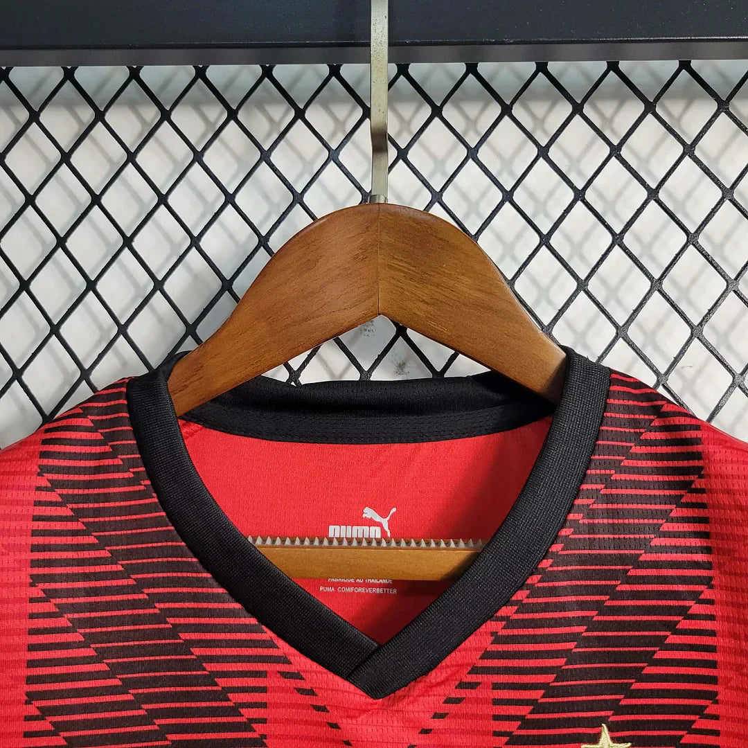 2023/2024 AC Milan Home Set Kids Size : Thaï Quality - Pro Soccer Jersey