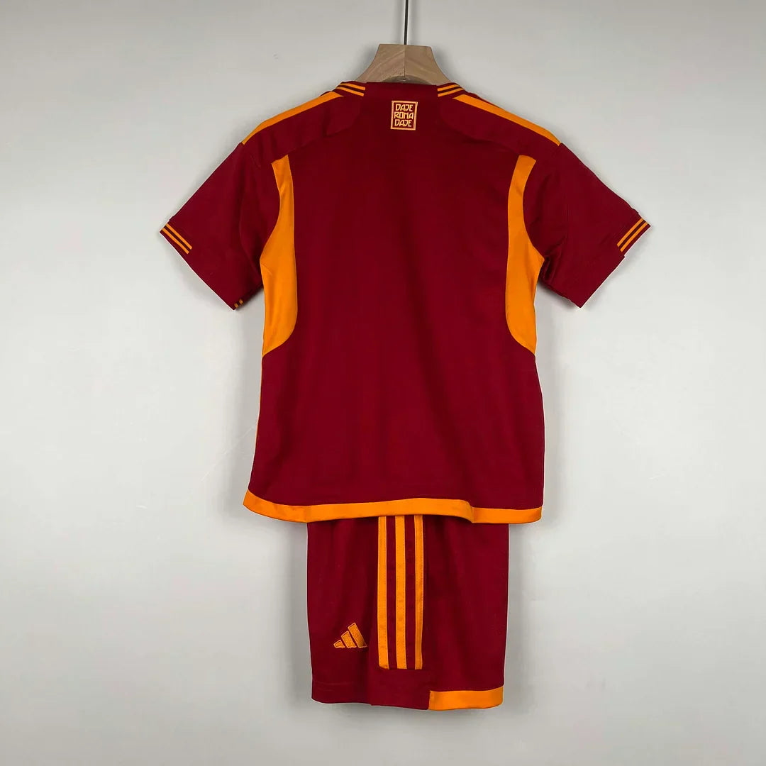 2023/2024 AS Roma Home shirt Kids Size : Thaï Quality - Pro Soccer Jersey