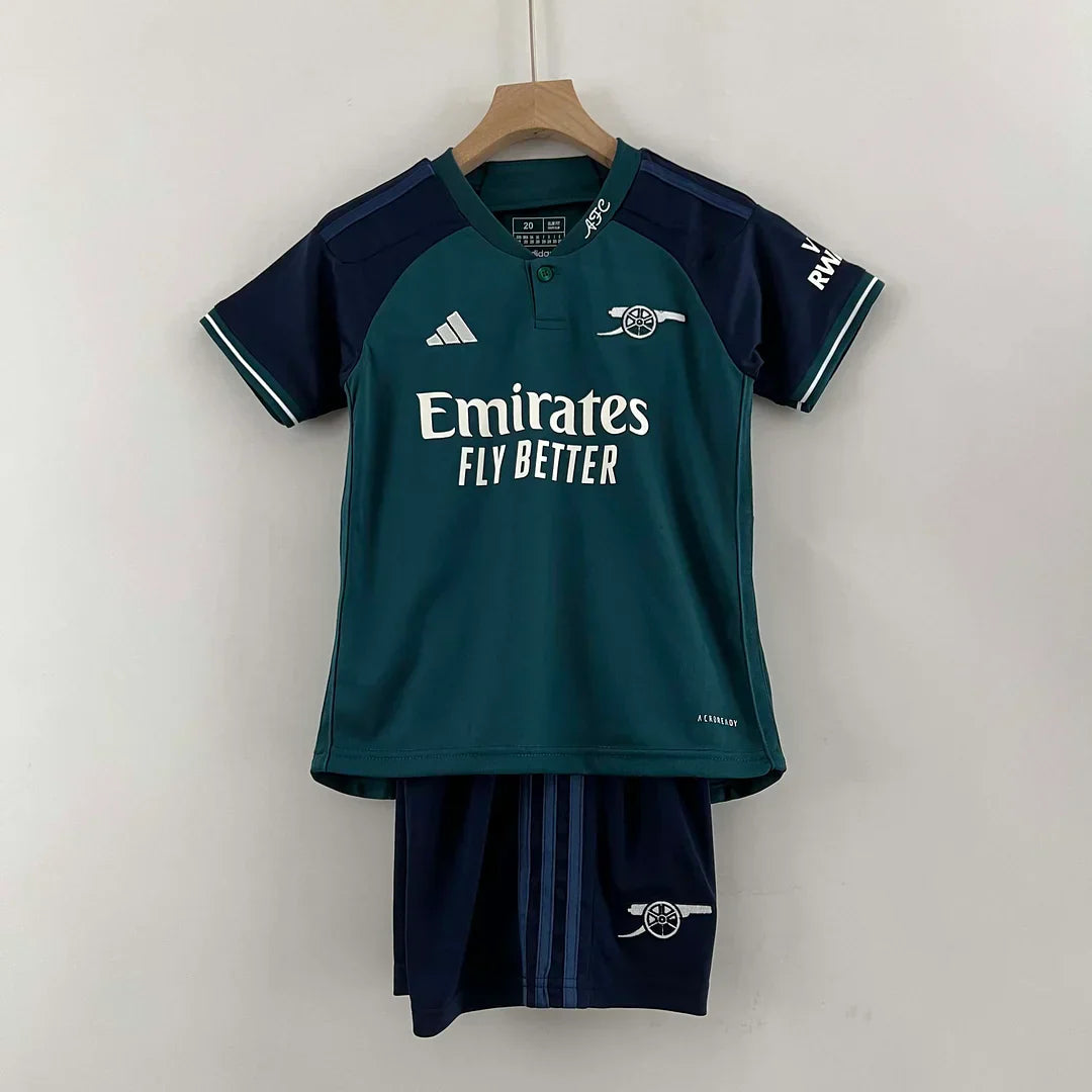 2023/2024 Arsenal FC Away Set Kids Size : Thaï Quality - Pro Soccer Jersey