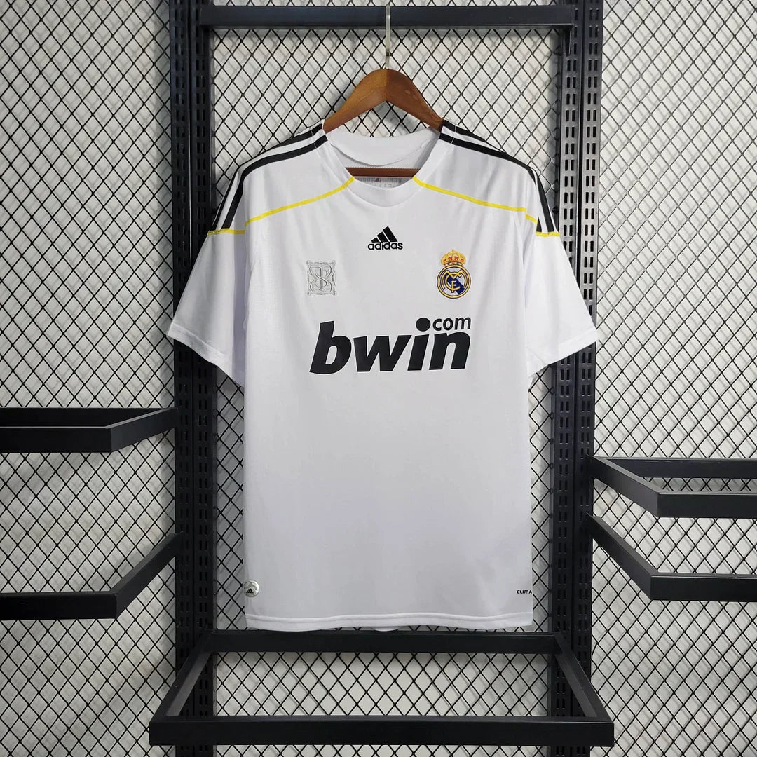 2009/2010 FC Real Madrid Retro Home shirt : Thaï Quality - Pro Soccer Jersey