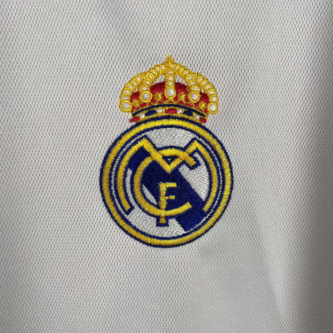 2023/2024 FC Real Madrid home shirt Long Sleeves : Thaï Quality - Pro Soccer Jersey
