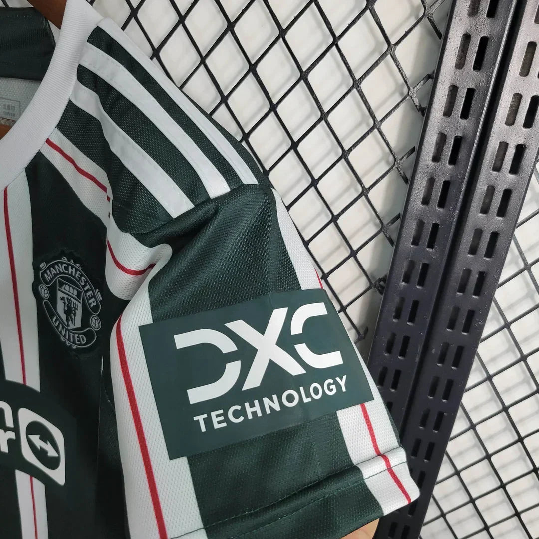2023/2024 Man United Third away Set Kids Size : Thaï Quality - Pro Soccer Jersey