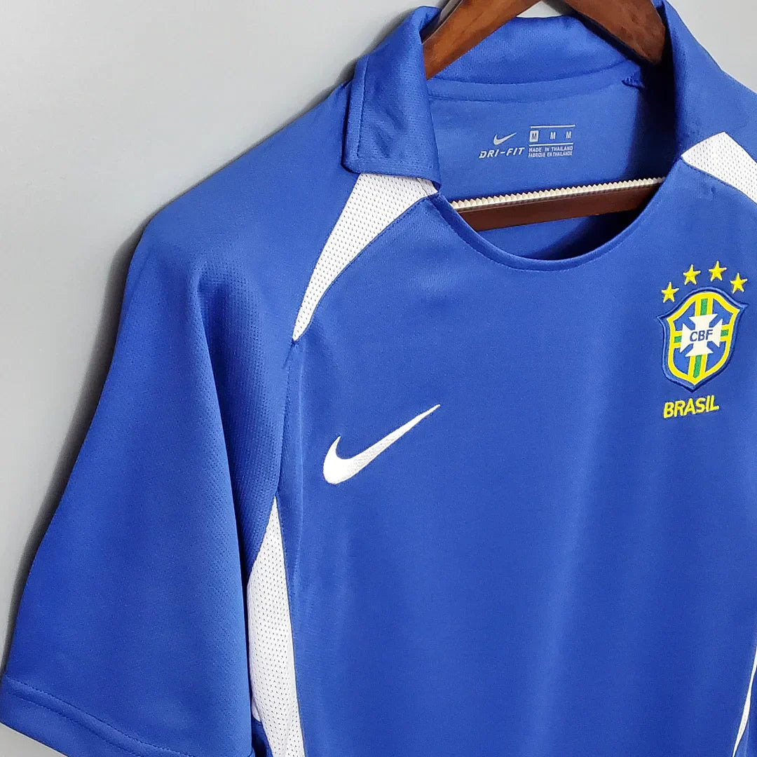 2002 FIFA World Cup Brazil Retro away shirt : Thaï Quality - Pro Soccer Jersey