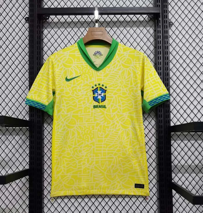 2024 Brazil Home shirt : Thaï Quality - Pro Soccer Jersey