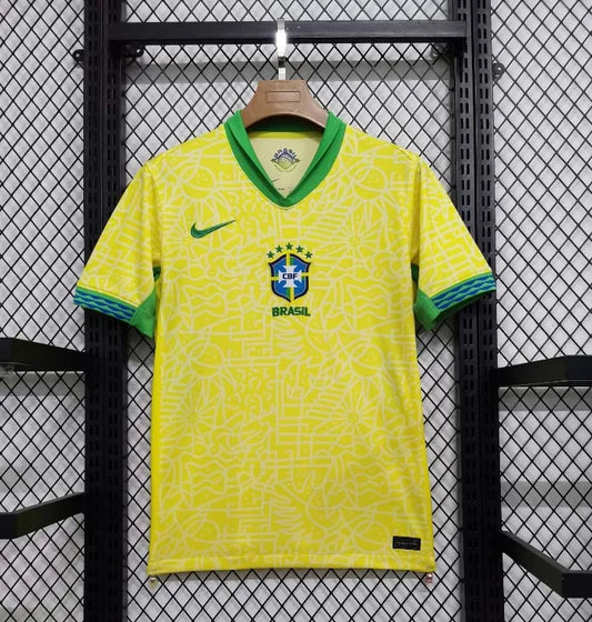 2024 Brazil Home shirt : Thaï Quality - Pro Soccer Jersey