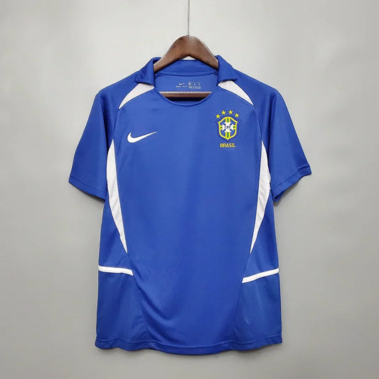 2002 FIFA World Cup Brazil Retro away shirt : Thaï Quality - Pro Soccer Jersey