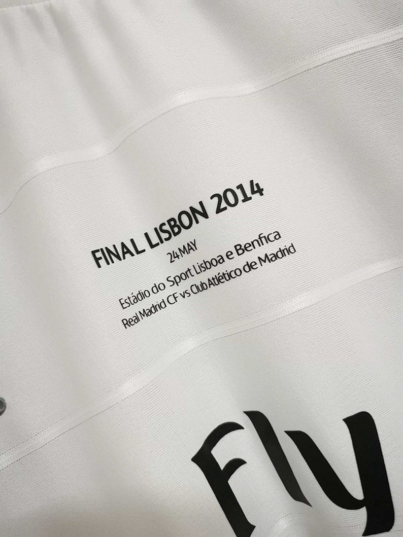 UEFA Champions League Final 2014 Real Madrid shirt Long Sleeves : Thaï Quality - Pro Soccer Jersey