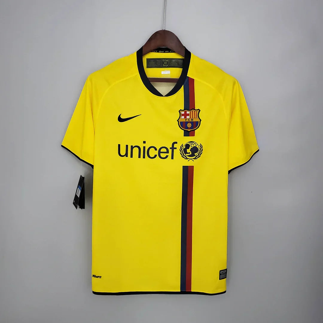 2008/2009 FC Barcelona Retro Away shirt : Thaï Quality - Pro Soccer Jersey
