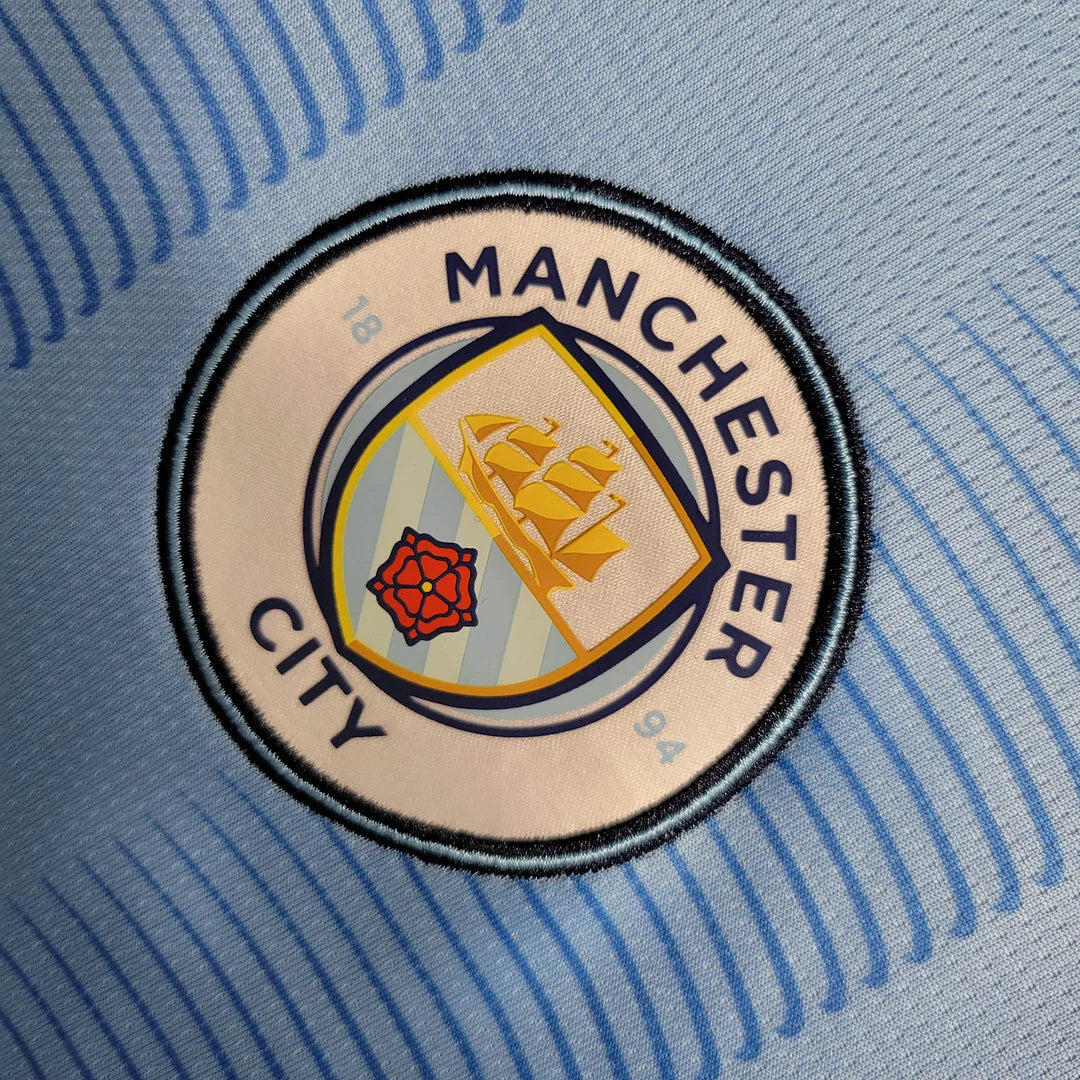 2023/2024 Man City Home shirt Long Sleeves : Thaï Quality - Pro Soccer Jersey