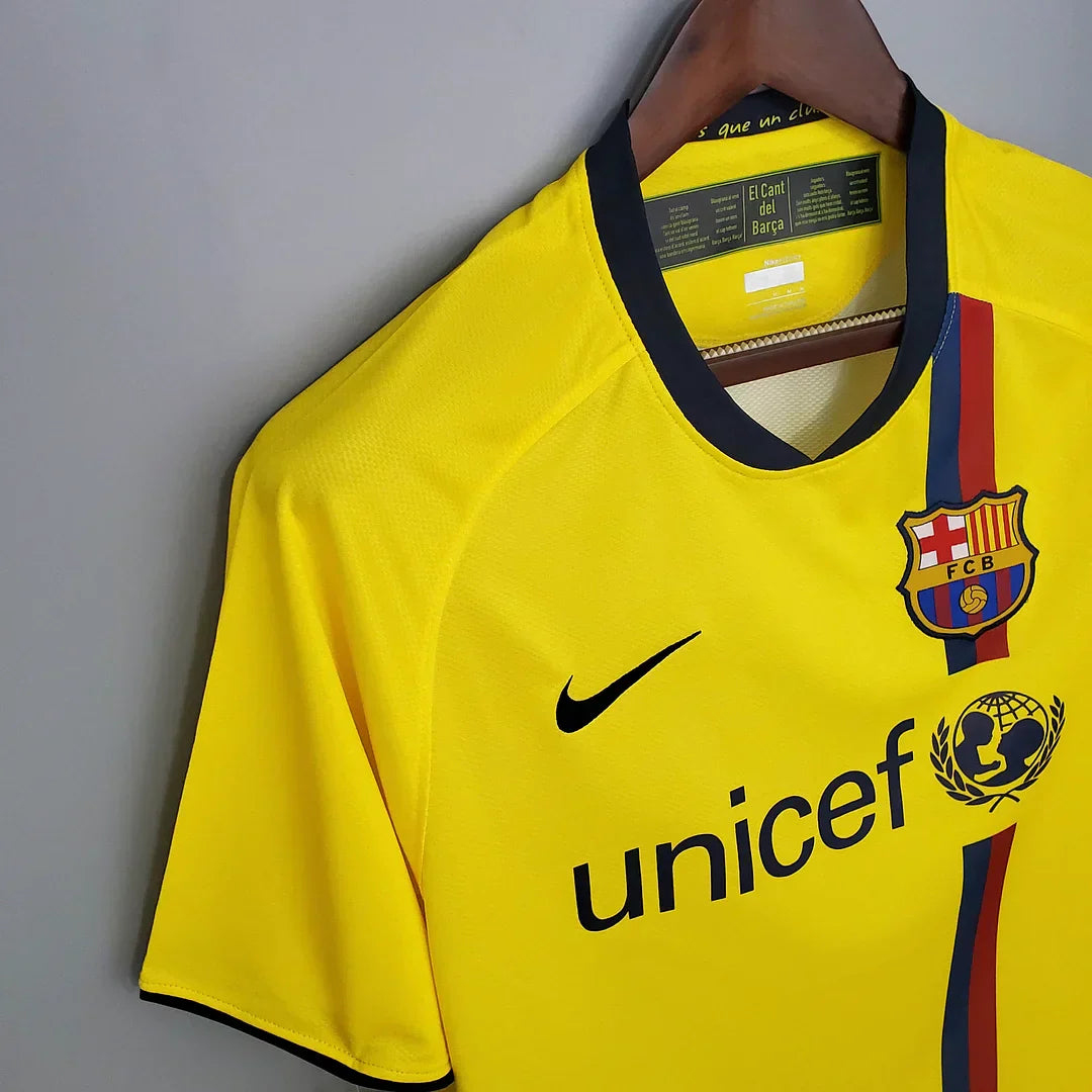 2008/2009 FC Barcelona Retro Away shirt : Thaï Quality - Pro Soccer Jersey