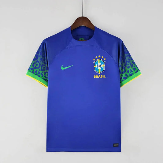 2022 FIFA World Cup Brazil away shirt : Thaï Quality - Pro Soccer Jersey