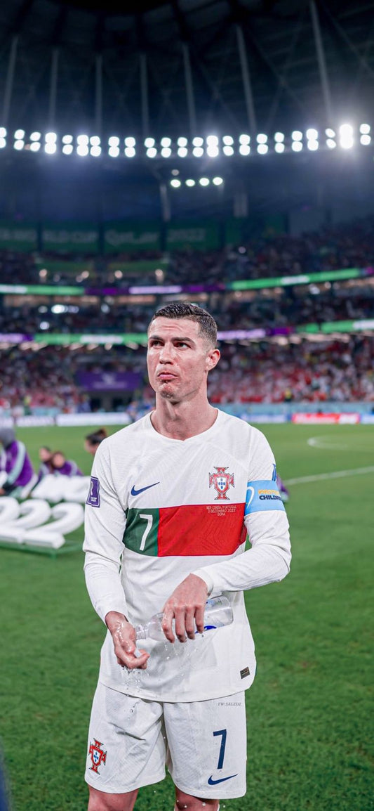 Cr7 FIFA World Cup 2022 Portugal away shirt Long Sleeves : Thaï Quality - Pro Soccer Jersey