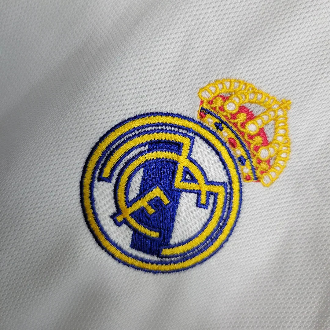 2023/2024 FC Real Madrid Home Set Kids Size : Thaï Quality - Pro Soccer Jersey