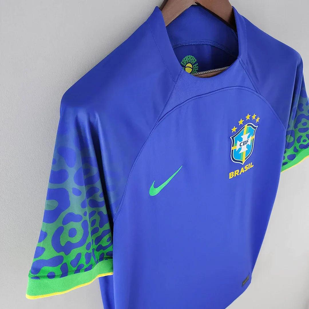 2022 FIFA World Cup Brazil away shirt : Thaï Quality - Pro Soccer Jersey