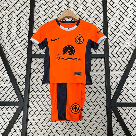 2023/2024 Internazionale away Set Kids Size : Thaï Quality - Pro Soccer Jersey