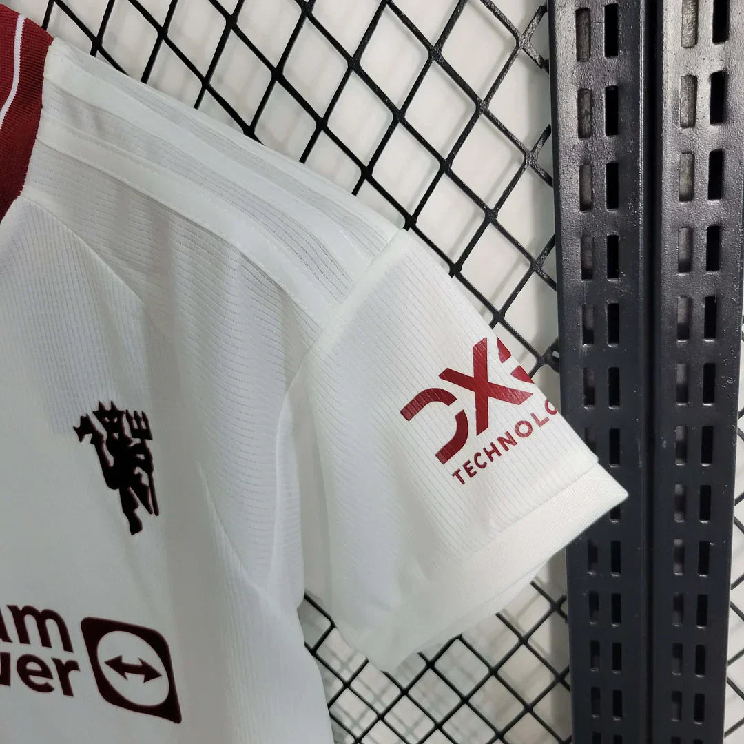 2023/2024 Man United away Set Kids Size : Thaï Quality - Pro Soccer Jersey