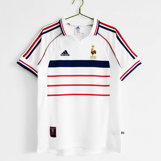 1998 FIFA World Cup France Retro Home/Away shirt : Thaï Quality - Pro Soccer Jersey