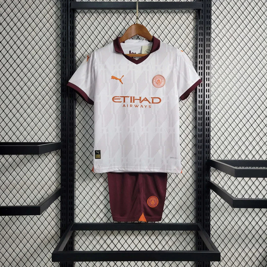 2023/2024 Man City Third away set Kids Size : Thaï Quality - Pro Soccer Jersey