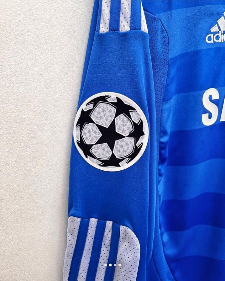 2011/2012 Chelsea FC Home Retro shirt Long Sleeves : Thaï Quality - Pro Soccer Jersey