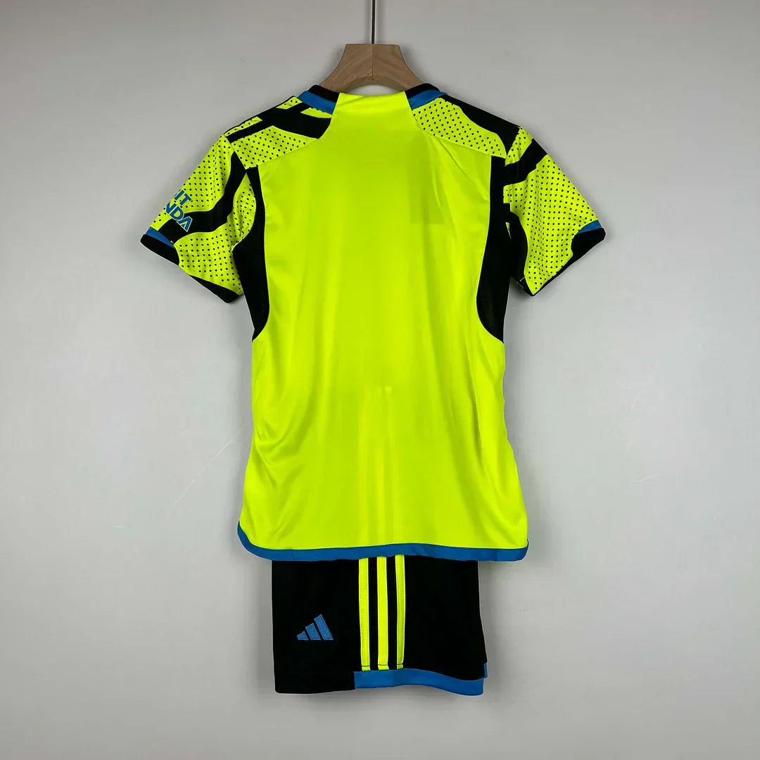 2023/2024 Arsenal FC Third Away Set Kids Size : Thaï Quality - Pro Soccer Jersey