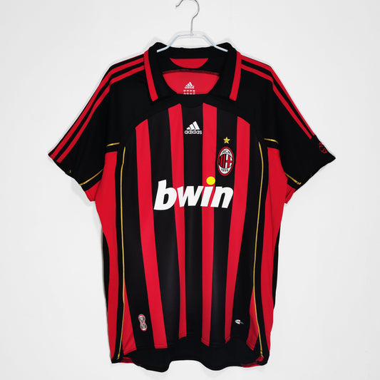2006/2007 AC Milan Retro Home shirt : Thaï Quality - Pro Soccer Jersey