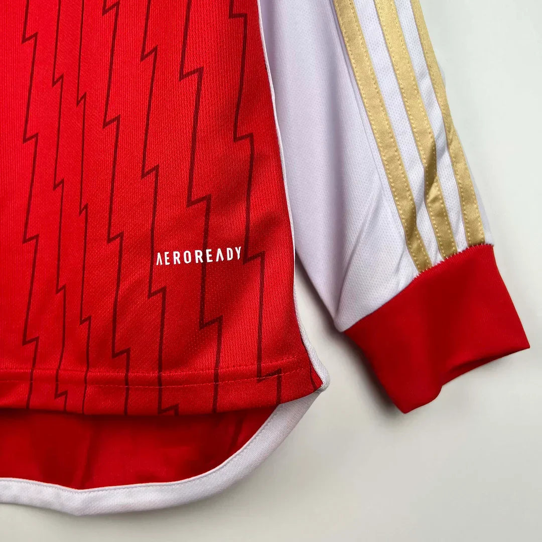 2023/2024 Arsenal FC Home shirt Long Sleeves : Thaï Quality - Pro Soccer Jersey