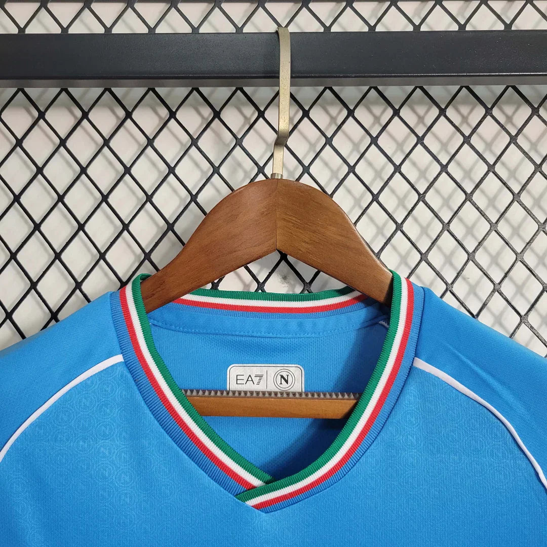 2023/2023 SSC Napoli Home shirt Kids Size : Thaï Quality - Pro Soccer Jersey