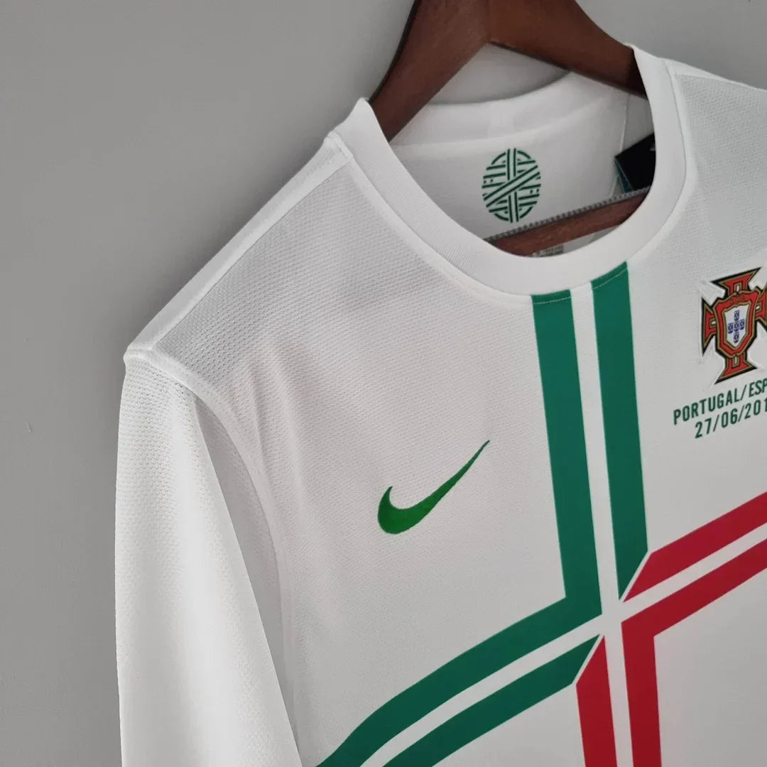 2012 UEFA Euro Portugal Retro away shirt Long Sleeves : Thaï Quality - Pro Soccer Jersey