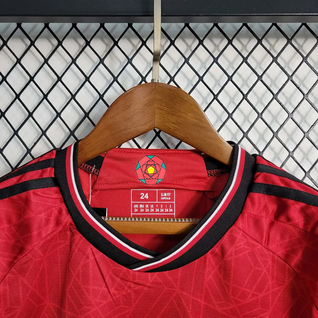 2023/2024 Man United Home Set Kids Size : Thaï Quality - Pro Soccer Jersey