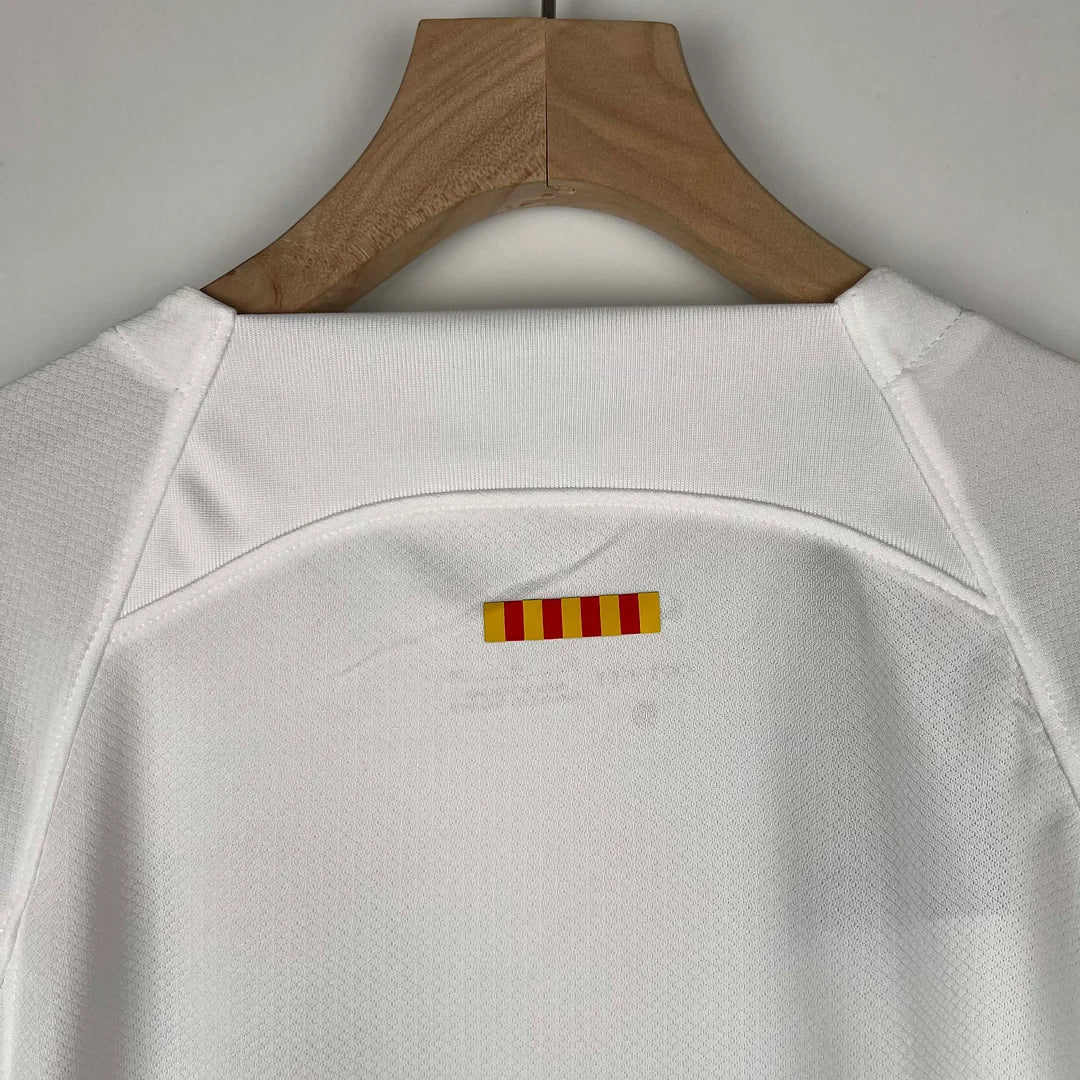 2023/2024 FC Barcelona Away Set Kids Size : Thaï Quality - Pro Soccer Jersey
