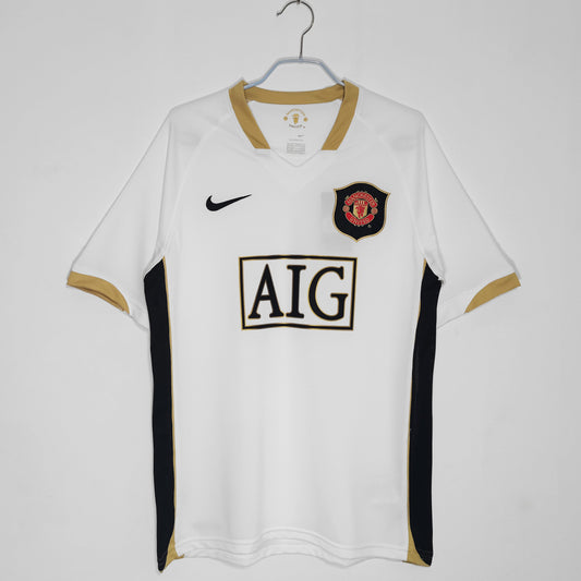 Cr7 2006/2007 Man United Retro away shirt Short sleeves: Thaï Quality - Pro Soccer Jersey