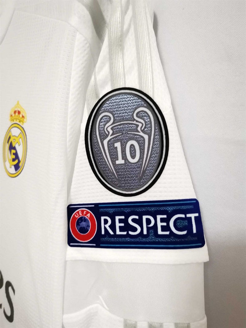 UEFA Champions League Final 2016 Real Madrid Retro shirt Long Sleeves : Thaï Quality - Pro Soccer Jersey